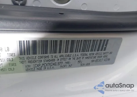 2019 Jeep Cherokee Latitude 4X4 из США, поврежденный, VIN 1C4PJMCX7KD461977